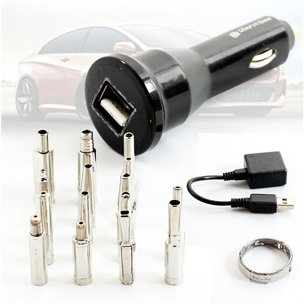 Assorted Car Charger Tips and Accessories