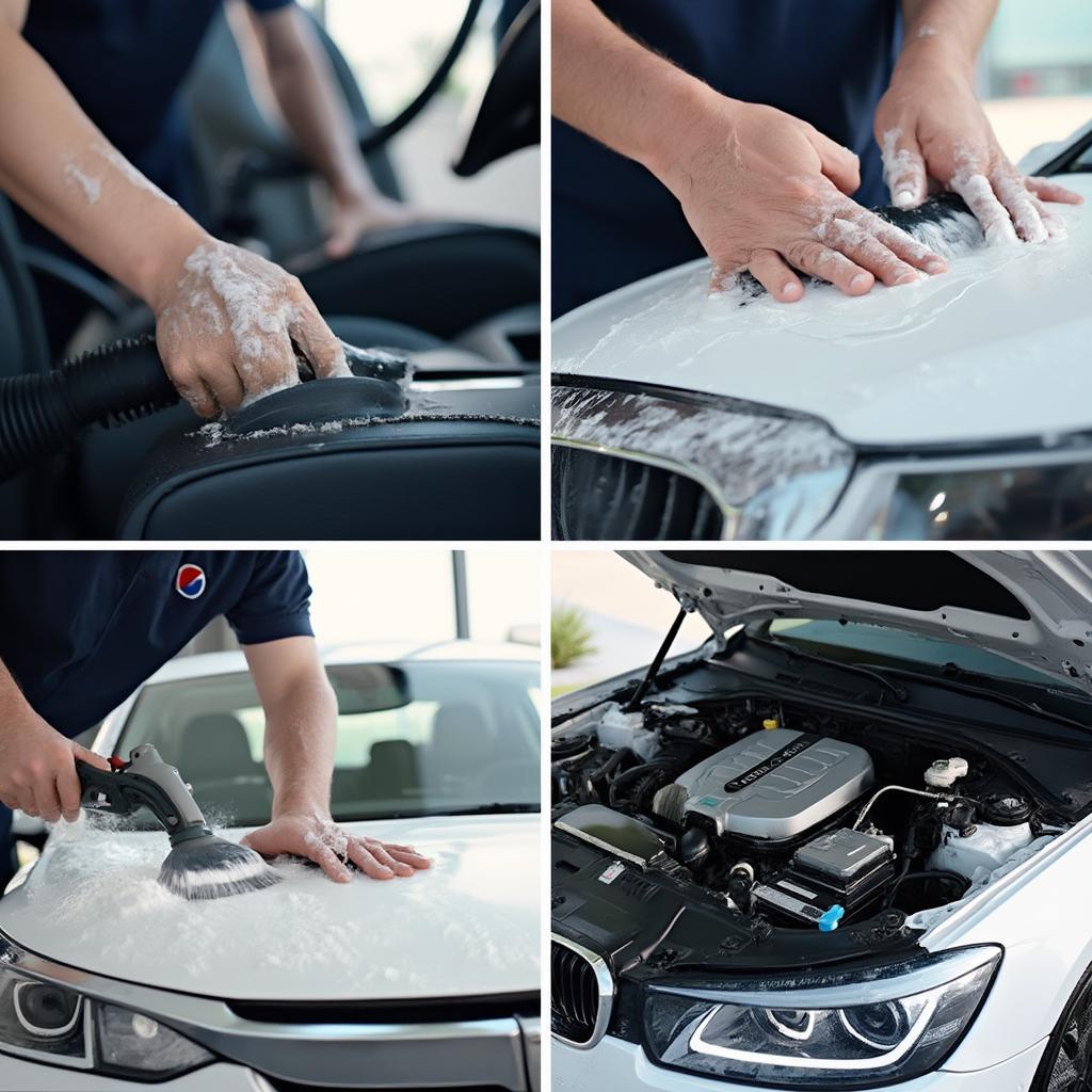 Car Detailing Before Dealership Sale