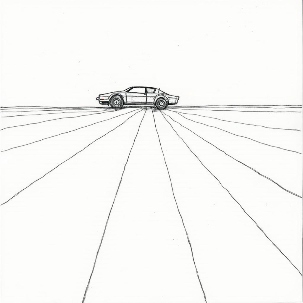 Mastering One-Point Perspective in Car Drawings