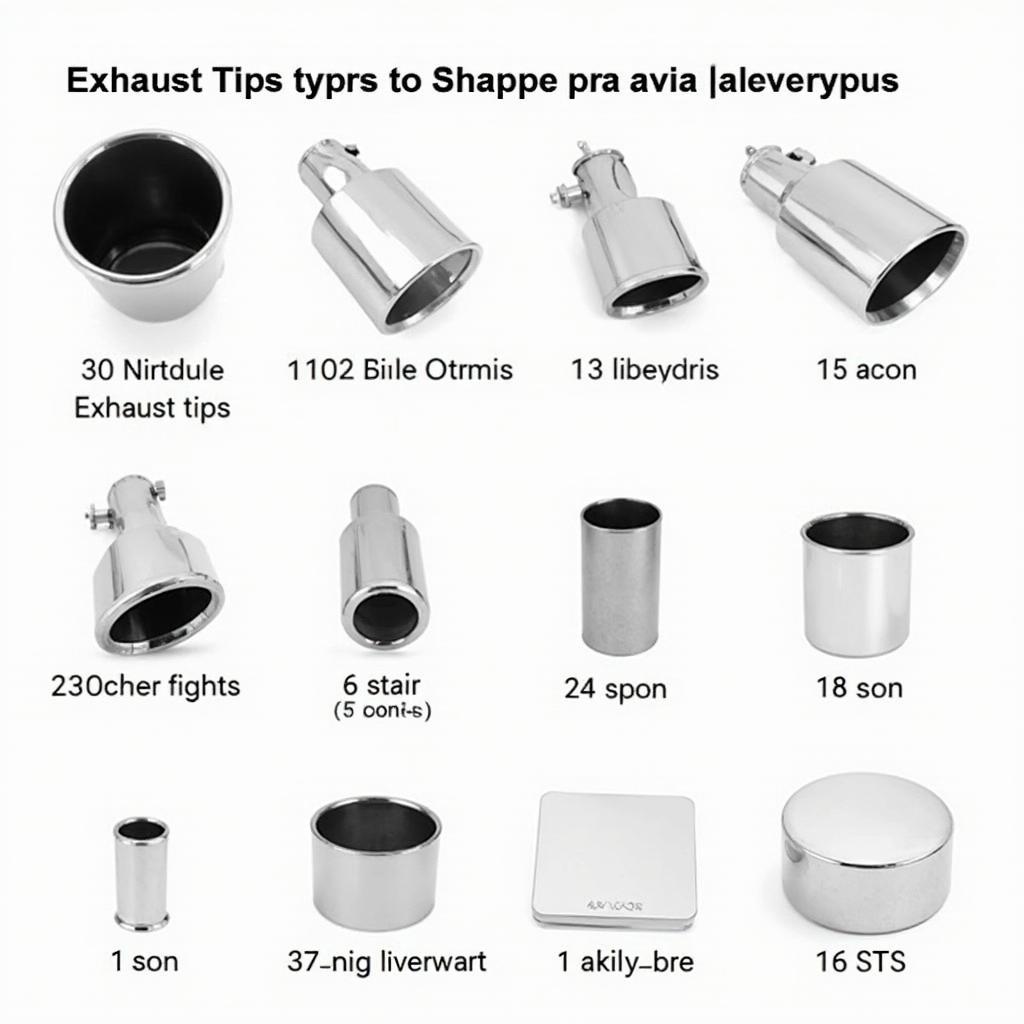 Different Exhaust Tip Styles