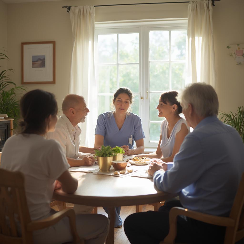 Family Meeting with Hospice Nurse