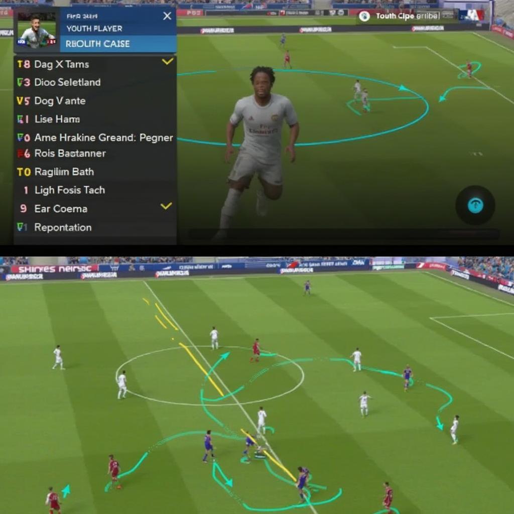 Training youth players in FIFA 18 Career Mode