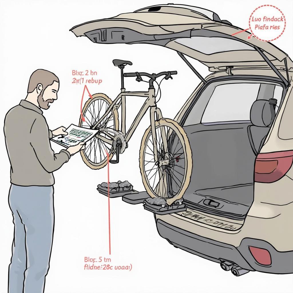 Checking Hanging Bike Rack Compatibility