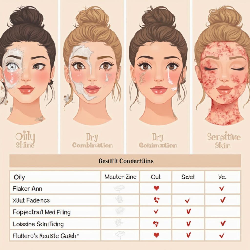 Analyzing different skin types for personalized care