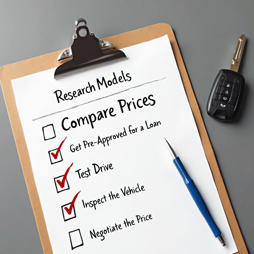 New Car Buying Checklist