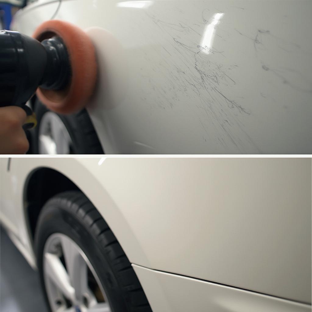 Car Paint Correction Process