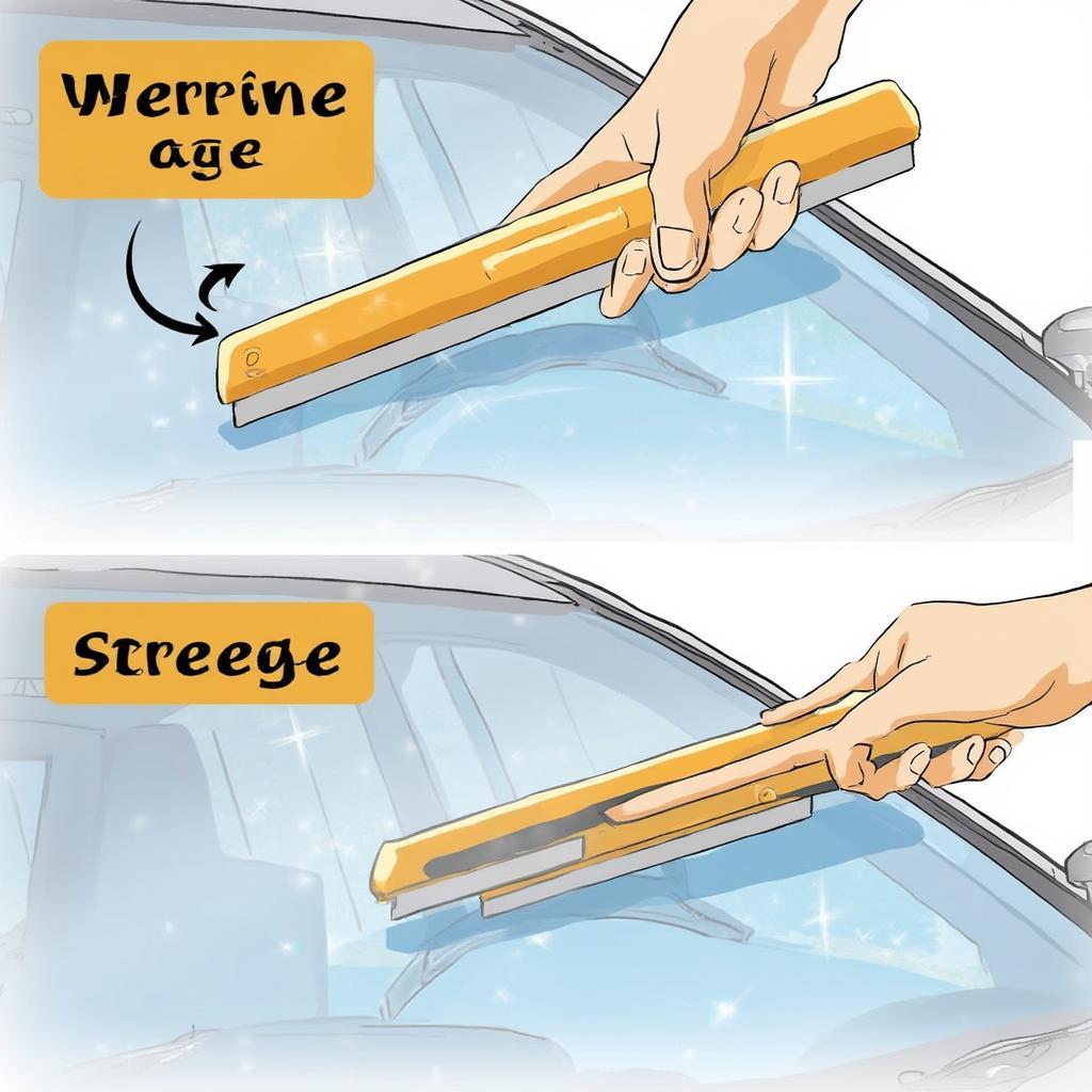 Proper Squeegee Technique for Streak-Free Windows